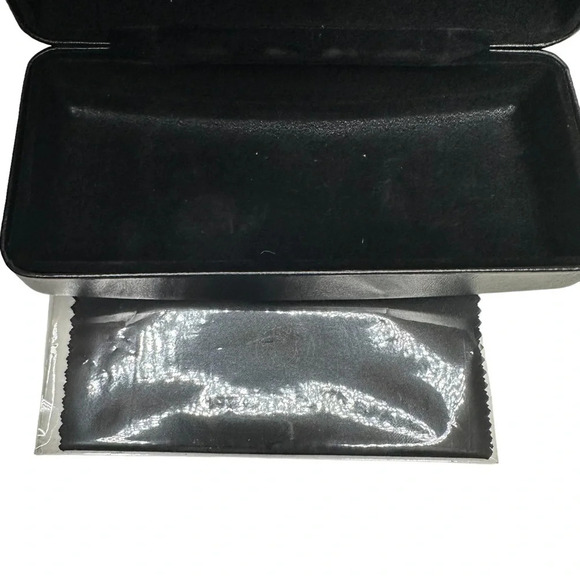 Versace Black Hard Shell Sunglass Case - Picture 3 of 5